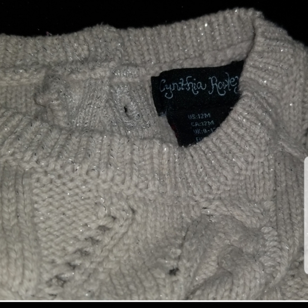 Toddler cynthia Rowley sweater dress